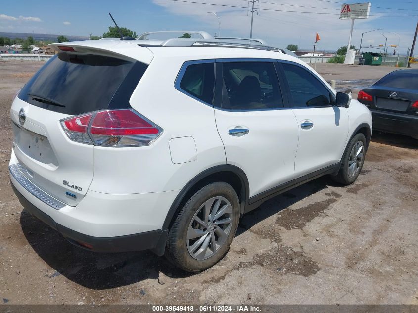 2014 Nissan Rogue S/Sl/Sv VIN: 5N1AT2MV6EC799488 Lot: 39549418