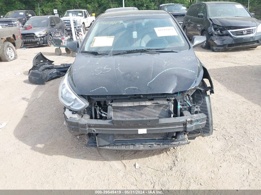 2017 Hyundai Accent Se VIN: KMHCT4AE9HU352287 Lot: 39549419