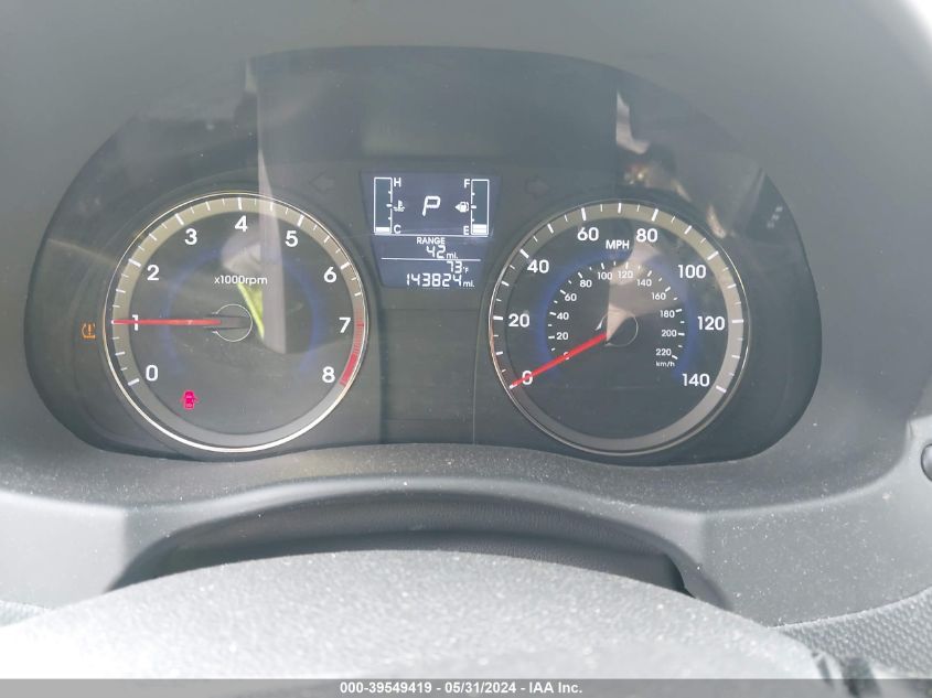 2017 Hyundai Accent Se VIN: KMHCT4AE9HU352287 Lot: 39549419