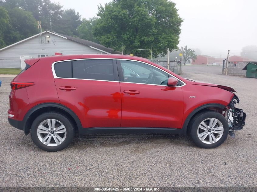 2017 Kia Sportage Lx VIN: KNDPMCAC7H7185969 Lot: 39549425