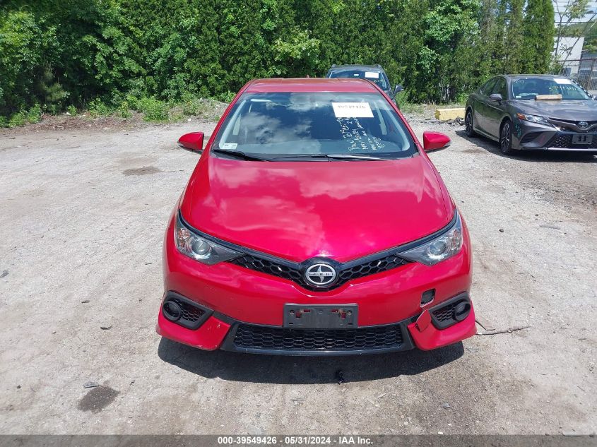 2016 Scion Im VIN: JTNKARJE1GJ512791 Lot: 39549426