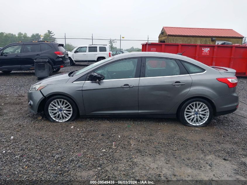 2014 Ford Focus Titanium VIN: 1FADP3J23EL299073 Lot: 39549435