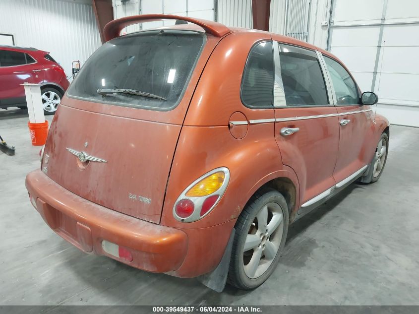 2003 Chrysler Pt Cruiser Gt VIN: 3C8FY78G63T619799 Lot: 39549437