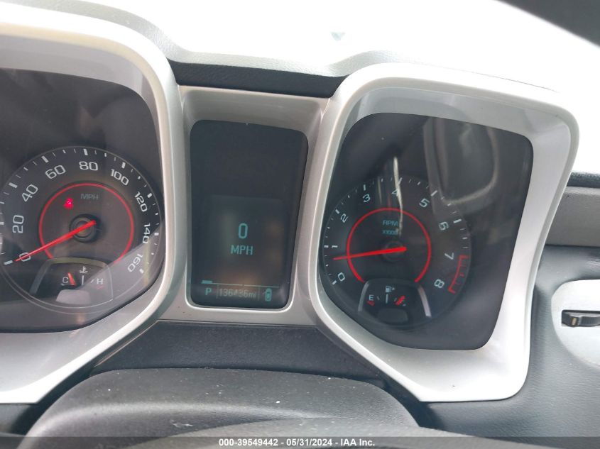 2012 Chevrolet Camaro 2Ls VIN: 2G1FA1E33C9198124 Lot: 39549442