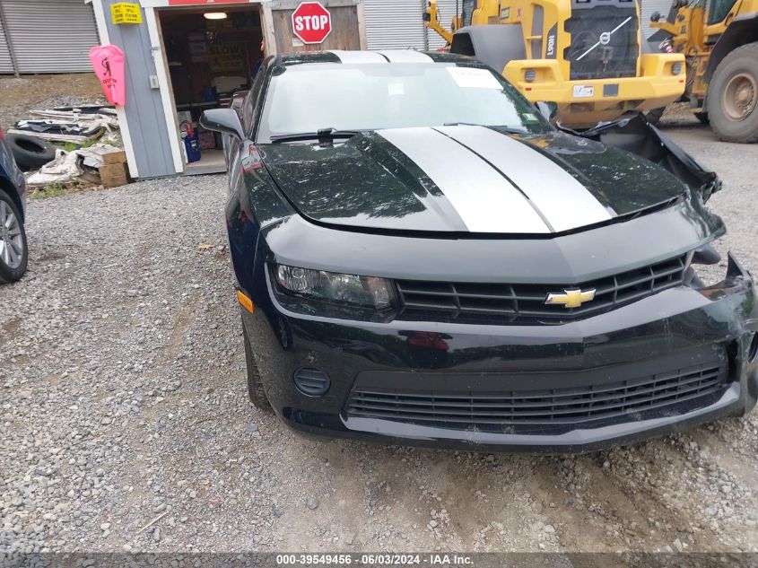 2014 Chevrolet Camaro 2Ls VIN: 2G1FA1E36E9166206 Lot: 39549456