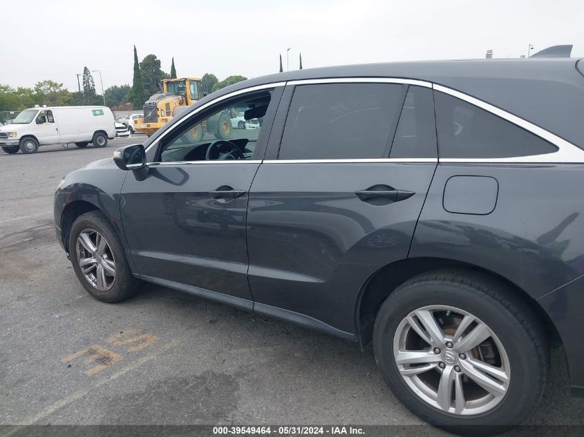 2014 Acura Rdx VIN: 5J8TB4H55EL023361 Lot: 39549464