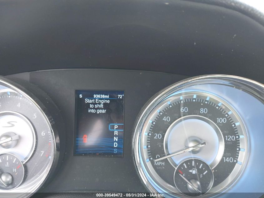 2013 Chrysler 300 S VIN: 2C3CCAGG5DH567386 Lot: 39549472