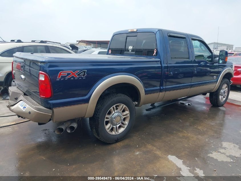 2014 Ford F-250 Lariat VIN: 1FT7W2BT6EEB45831 Lot: 39549475