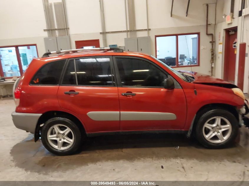 2003 Toyota Rav4 VIN: JTEGH20V530088574 Lot: 39549493