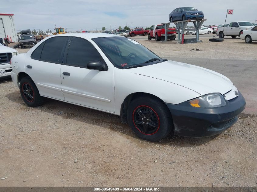 2003 Chevrolet Cavalier VIN: 1G1JC52F237254419 Lot: 39549499