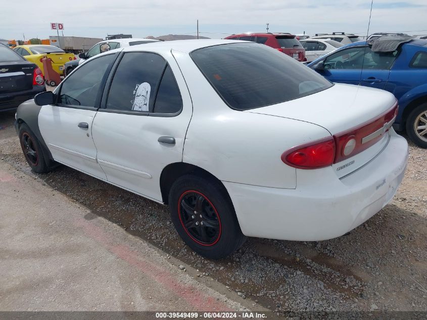 2003 Chevrolet Cavalier VIN: 1G1JC52F237254419 Lot: 39549499