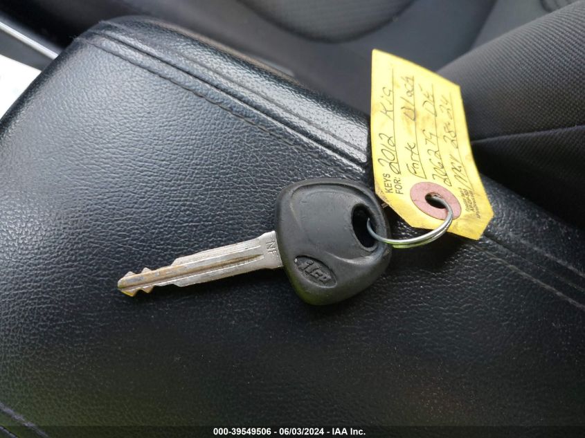 2012 Kia Forte Ex VIN: KNAFU4A23C5509669 Lot: 39549506