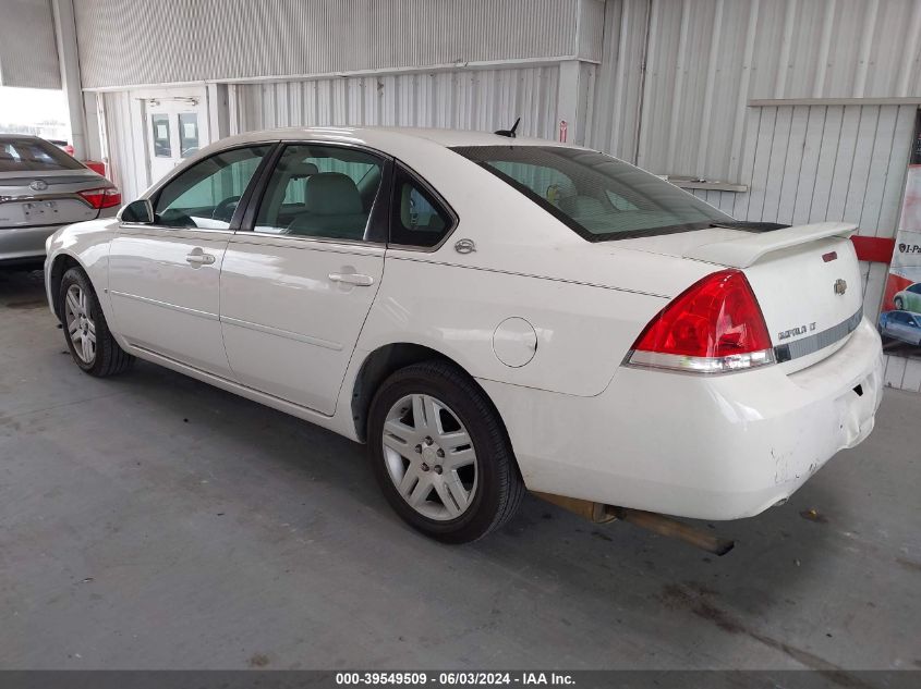 2006 Chevrolet Impala Lt VIN: 2G1WC581669347500 Lot: 39549509