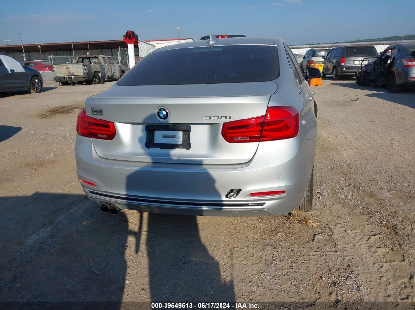 2017 BMW 330I VIN: WBA8B9G30HNU53077 Lot: 39549513