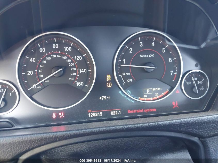 2017 BMW 330I VIN: WBA8B9G30HNU53077 Lot: 39549513