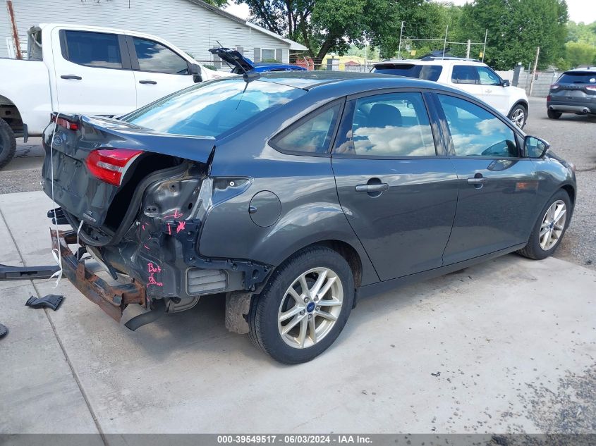 2016 Ford Focus Se VIN: 1FADP3F20GL390541 Lot: 39549517