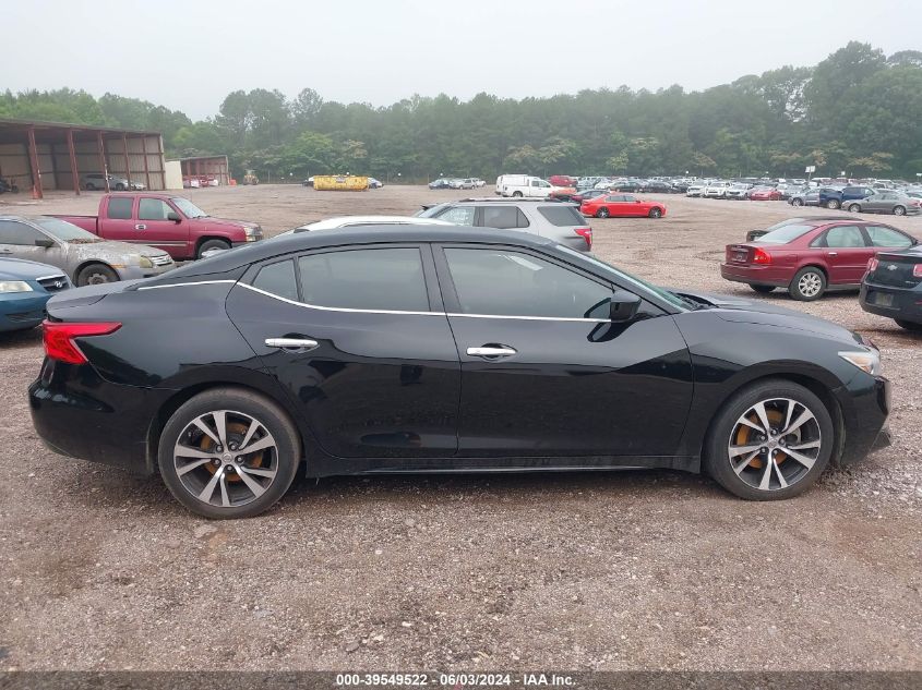 2018 Nissan Maxima 3.5 S VIN: 1N4AA6AP4JC369949 Lot: 39549522