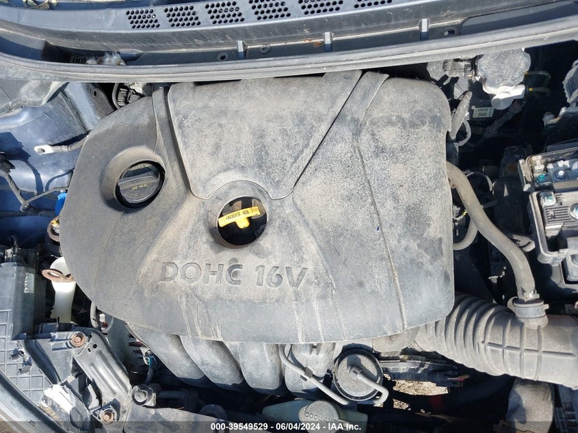 2013 Hyundai Elantra Gls VIN: KMHDH4AE8DU532165 Lot: 39549529