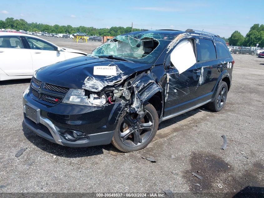 2018 Dodge Journey Crossroad VIN: 3C4PDCGB2JT383214 Lot: 39549537