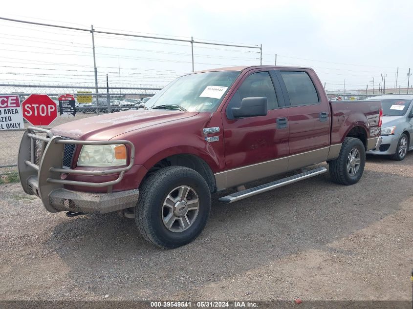 2005 Ford F-150 Xlt VIN: 1FTRW14W35FB05081 Lot: 39549541