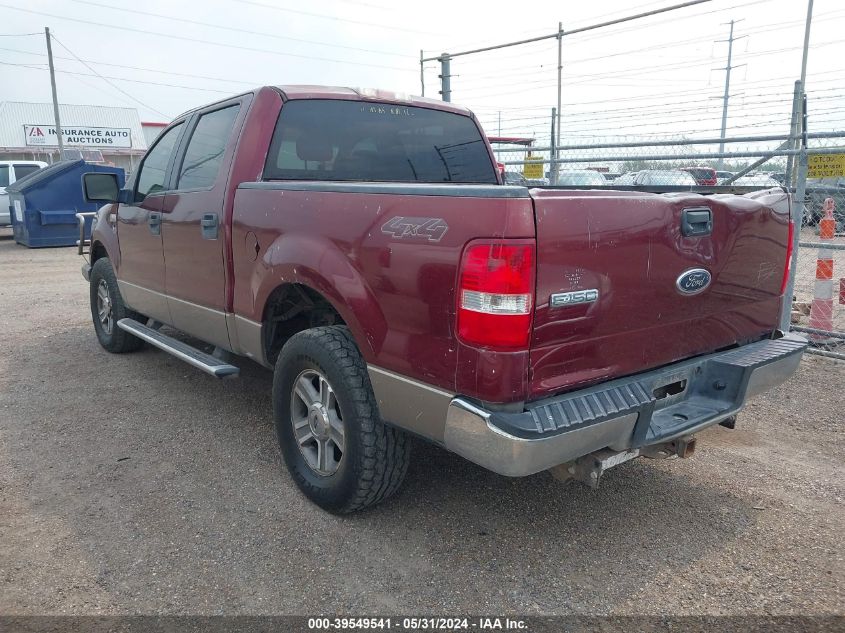 2005 Ford F-150 Xlt VIN: 1FTRW14W35FB05081 Lot: 39549541