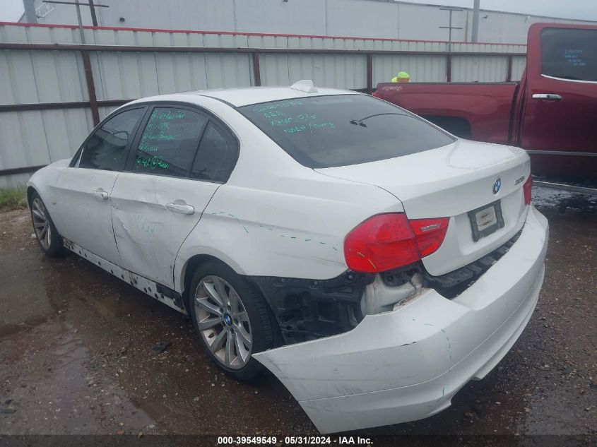 2011 BMW 328I VIN: WBAPH7G5XBNM58147 Lot: 39549549