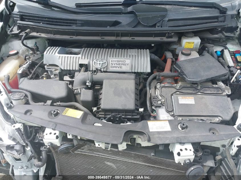 2015 Toyota Prius VIN: JTDKN3DU6F0437616 Lot: 39549577