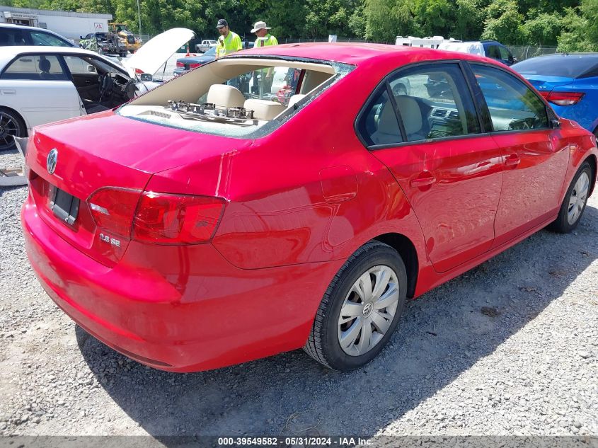 2011 Volkswagen Jetta 2.5L Se VIN: 3VWDZ7AJ0BM052412 Lot: 39549582