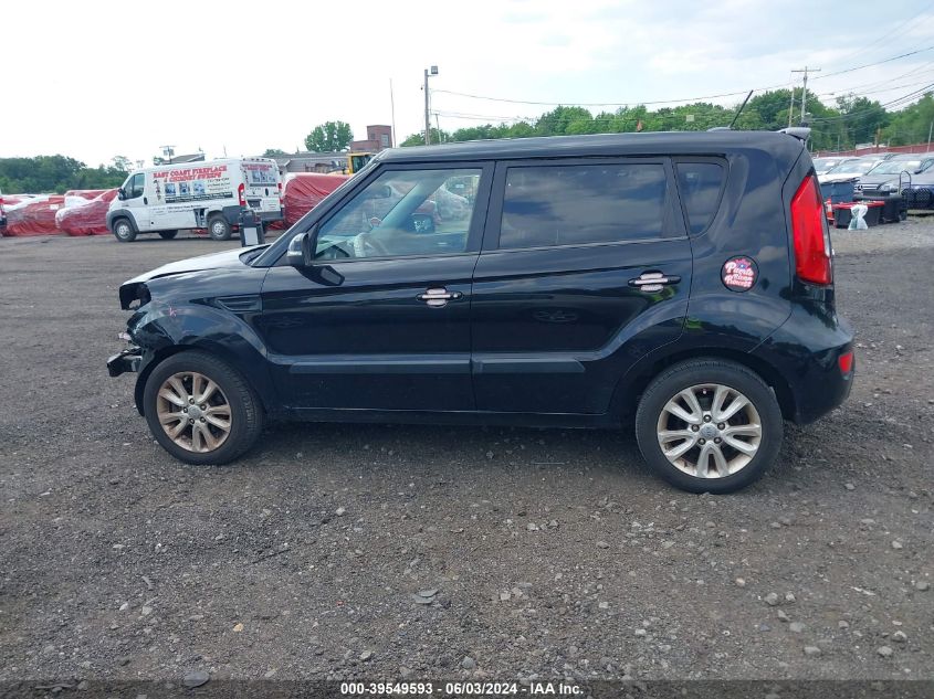 2012 Kia Soul + VIN: KNDJT2A65C7739001 Lot: 39549593