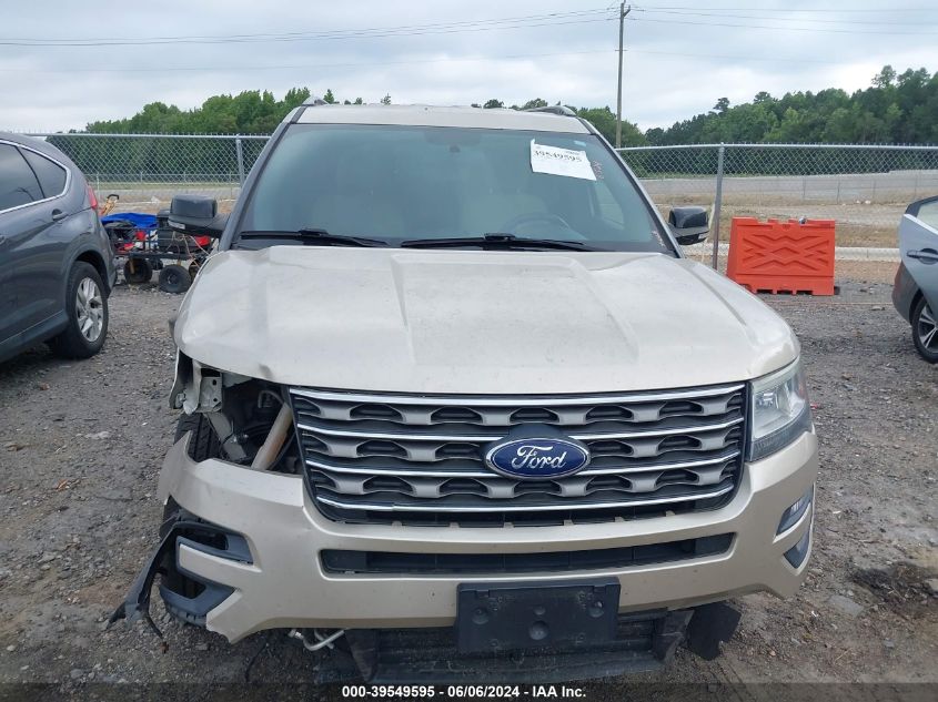 2017 Ford Explorer Xlt VIN: 1FM5K7DH0HGD66936 Lot: 39549595