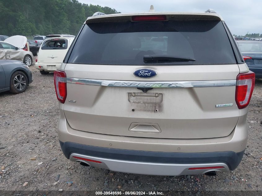2017 Ford Explorer Xlt VIN: 1FM5K7DH0HGD66936 Lot: 39549595