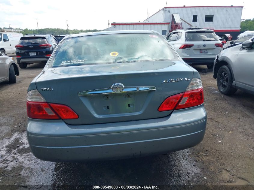 2004 Toyota Avalon Xl VIN: 4T1BF28B54U359265 Lot: 39549603