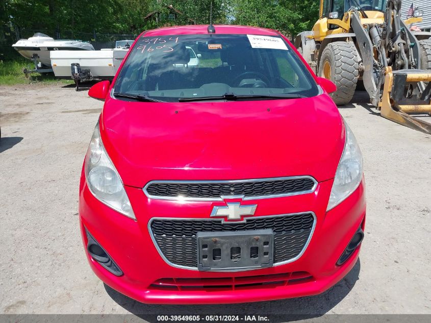 2013 Chevrolet Spark Ls Manual VIN: KL8CA6S99DC625292 Lot: 39549605