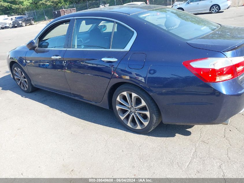 1HGCR2F51FA041324 2015 Honda Accord Sport