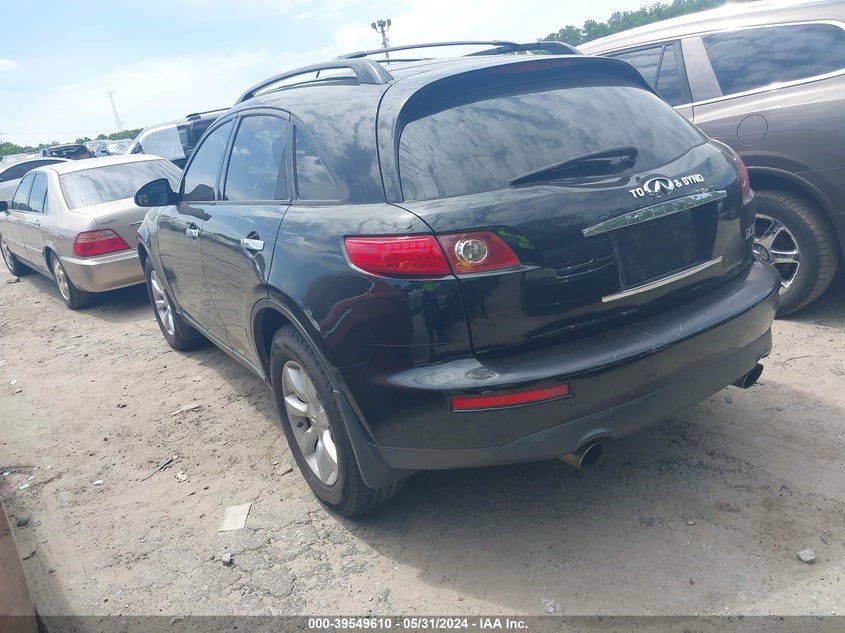 2005 Infiniti Fx35 VIN: JNRAS08WX5X216539 Lot: 39549610