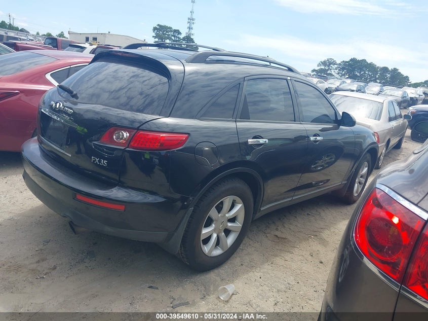 2005 Infiniti Fx35 VIN: JNRAS08WX5X216539 Lot: 39549610