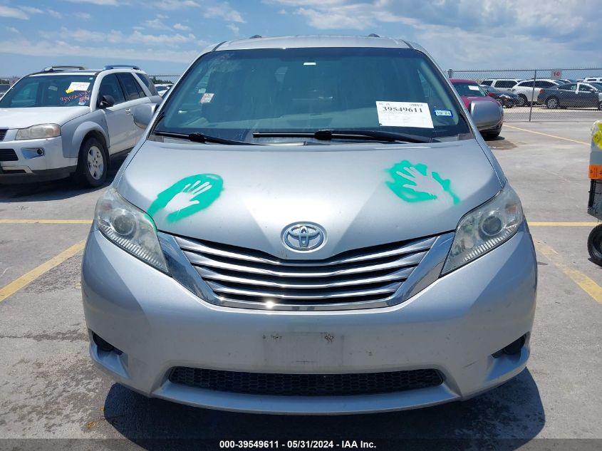 2015 Toyota Sienna Le 8 Passenger VIN: 5TDKK3DC9FS613393 Lot: 39549611