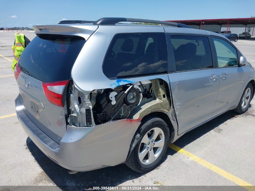 2015 Toyota Sienna Le 8 Passenger VIN: 5TDKK3DC9FS613393 Lot: 39549611