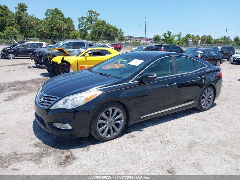 2013 Hyundai Azera VIN: KMHFH4JG5DA232451 Lot: 39549629