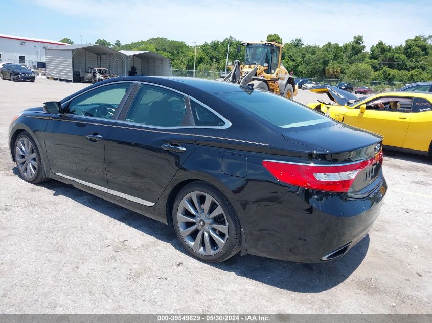 2013 Hyundai Azera VIN: KMHFH4JG5DA232451 Lot: 39549629