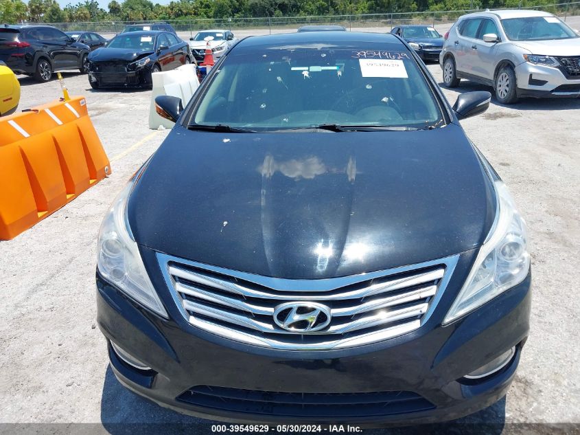 2013 Hyundai Azera VIN: KMHFH4JG5DA232451 Lot: 39549629