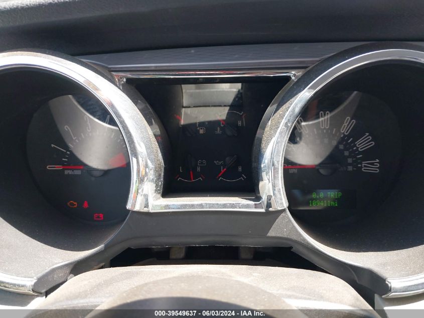 2008 Ford Mustang V6 Deluxe/V6 Premium VIN: 1ZVHT80N285121872 Lot: 39549637