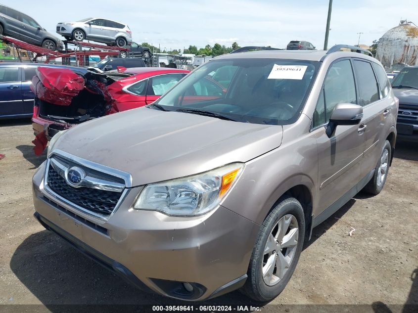 2014 Subaru Forester 2.5I Touring VIN: JF2SJAMC5EH462208 Lot: 39549641