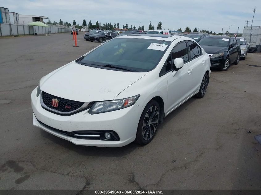 2013 Honda Civic Si VIN: 2HGFB6E56DH700958 Lot: 39549643