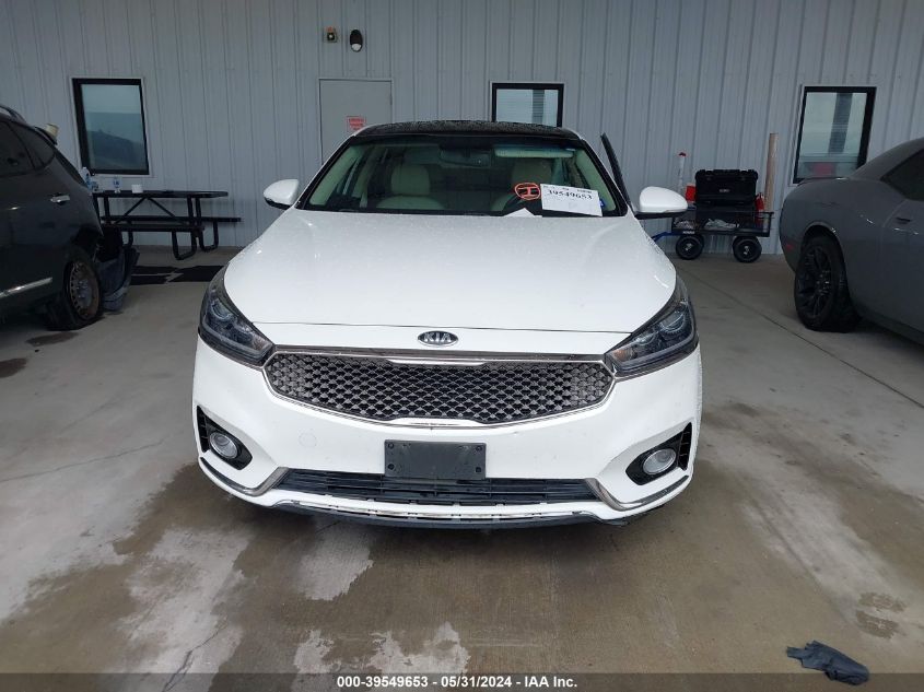 2018 Kia Cadenza Premium VIN: KNALC4J18J5097386 Lot: 39549653