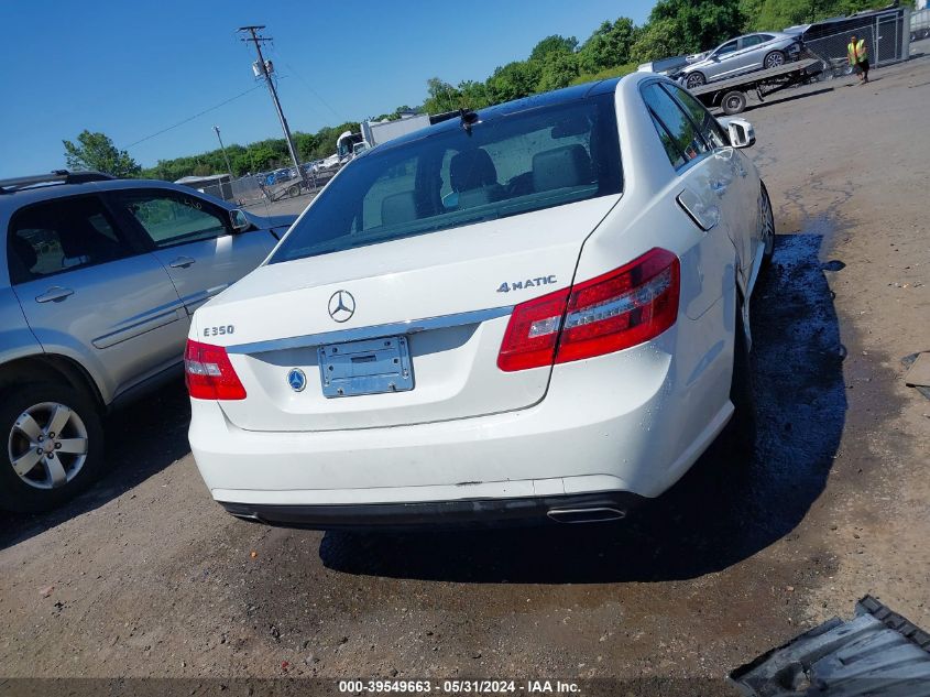 WDDHF8HB2AA101418 2010 Mercedes-Benz E 350 4Matic