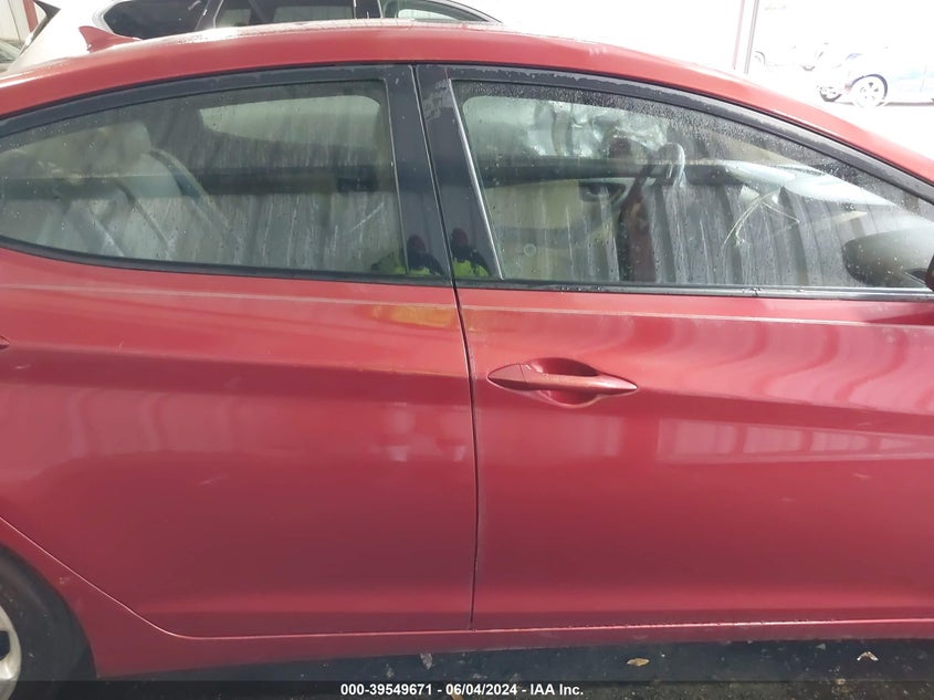 2012 Hyundai Elantra Limited (Ulsan Plant) VIN: KMHDH4AE2CU480157 Lot: 39549671