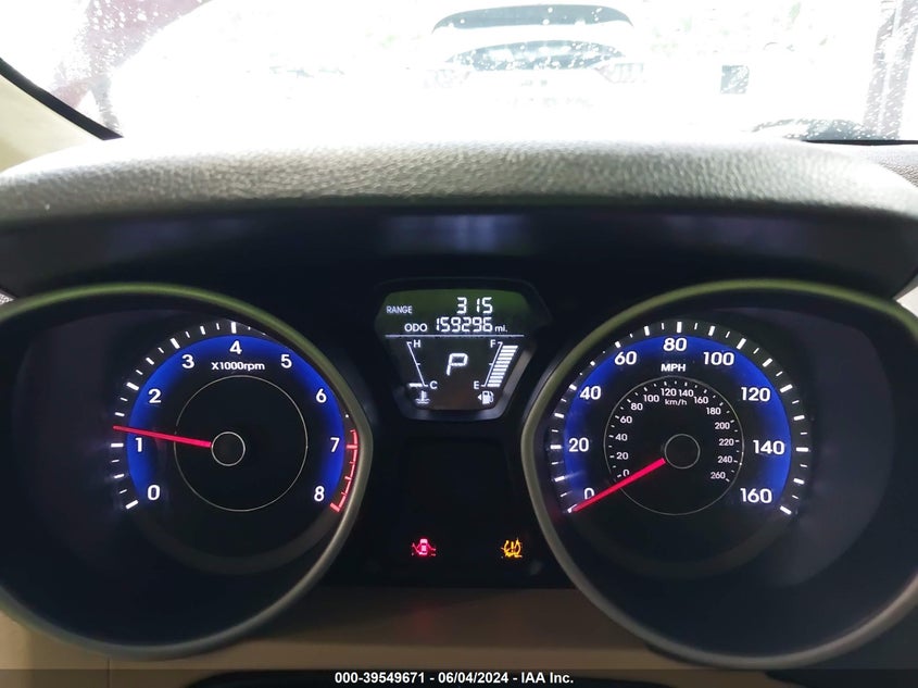 2012 Hyundai Elantra Limited (Ulsan Plant) VIN: KMHDH4AE2CU480157 Lot: 39549671