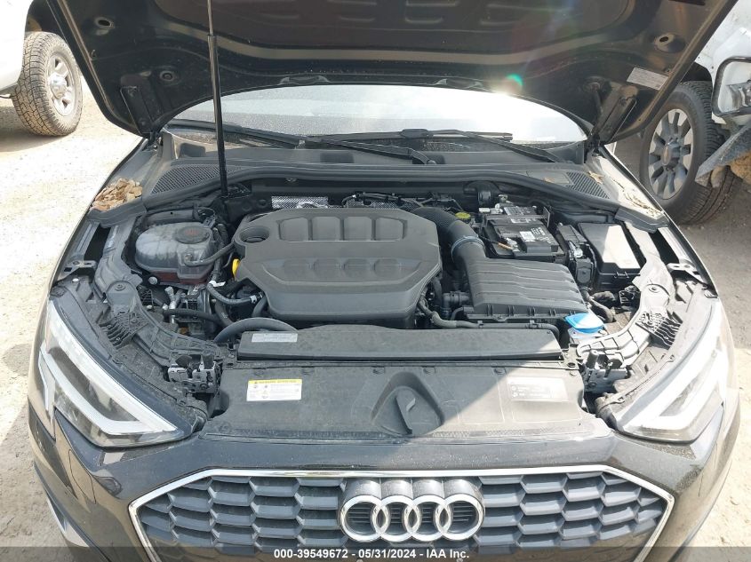 2023 Audi A3 Premium 40 Tfsi Front-Wheel Drive S Tronic VIN: WAUAUDGY7PA116566 Lot: 39549672