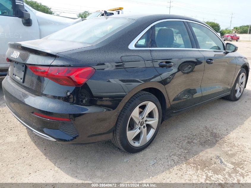 2023 Audi A3 Premium 40 Tfsi Front-Wheel Drive S Tronic VIN: WAUAUDGY7PA116566 Lot: 39549672